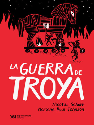 cover image of La guerra de Troya